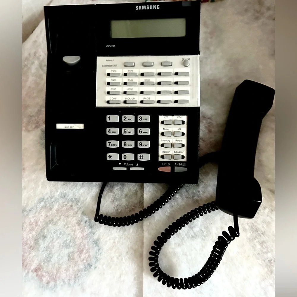 Samsung IDCS 28D Telephone Wired Office Phone programmbale buttons telephone